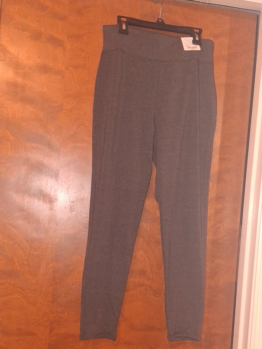 flirtitude Charcoal High-Waist Ponte Leggings